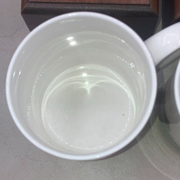 Vintage 90’s Set of 4 Christopher Stuart Fairway Cappuccino Mugs Optima HK 204 - Picture 5 of 12